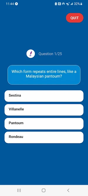 Poetry questions and answers Screenshot 2