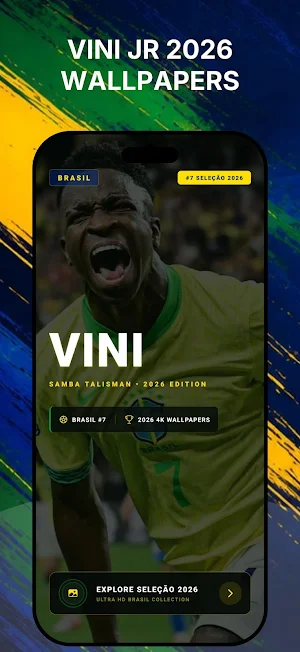 Vinicius Junior Wallpaper 2026 Screenshot 0