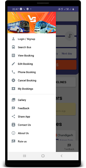 Virat Travels Screenshot 0