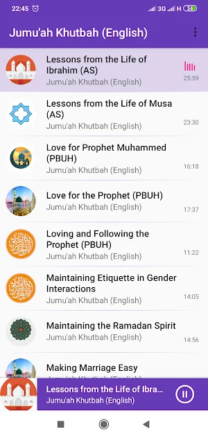 Jumu'ah Khutbah  Part-3 Screenshot 2