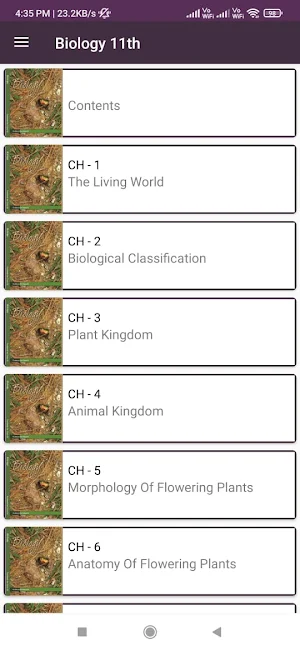 Biology 11th NCERT [ONLINE] Screenshot 1