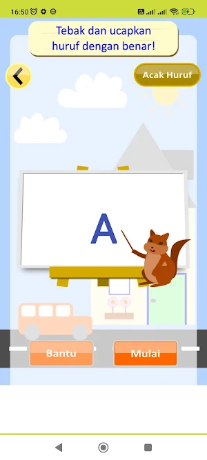 Belajar Huruf Alfabet Screenshot 3