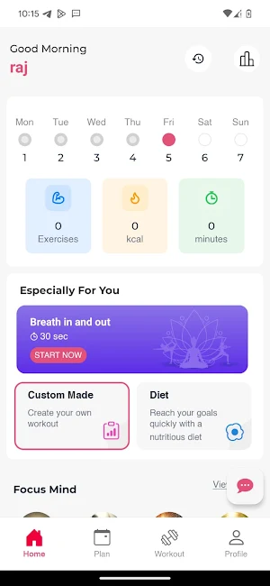FitnessFilet Screenshot 1