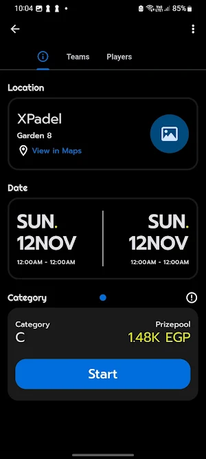 MyPadel Screenshot 2