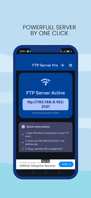 File Transfer: Mobile To PC Screenshot 1
