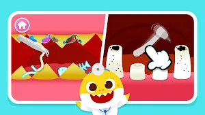 Baby Shark Dentist Play: Game Screenshot 1
