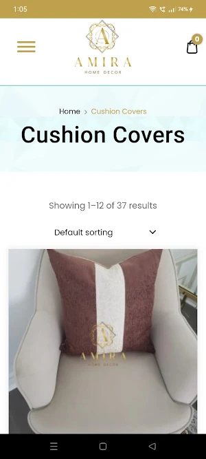 Amira Home Decor Screenshot 1