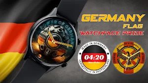 Germany Flag Watchface - Pride Screenshot 0