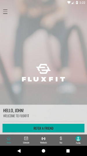 FluxFit Screenshot 1