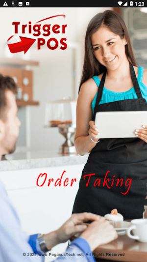 TriggerPOS Waiter Order System Screenshot 0