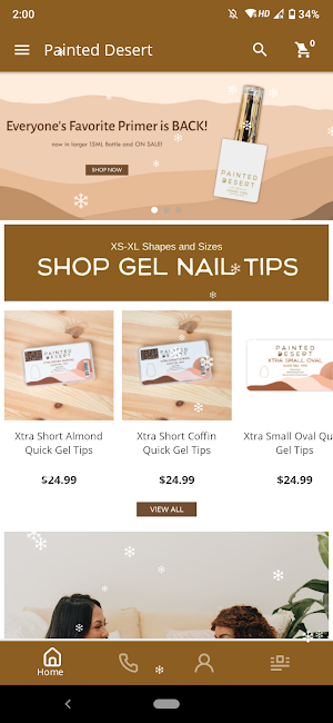 Painted Desert Nails Screenshot 0