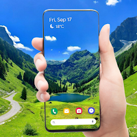 Transparent Glass Wallpaper
