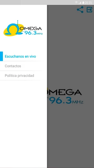 Radio Omega Screenshot 1