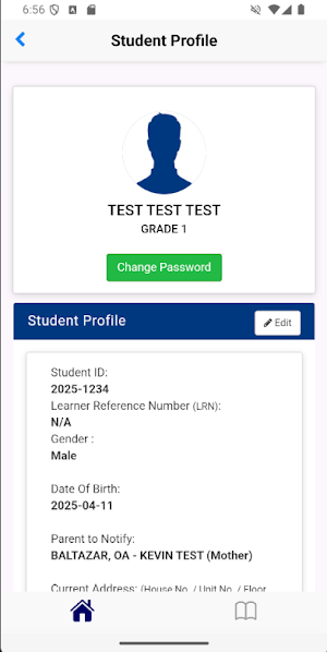 SSAPAMP Mobile Portal Screenshot 2