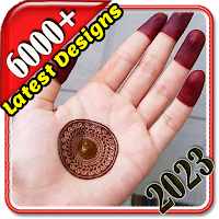 Gol Tikki Mehndi Design Simple