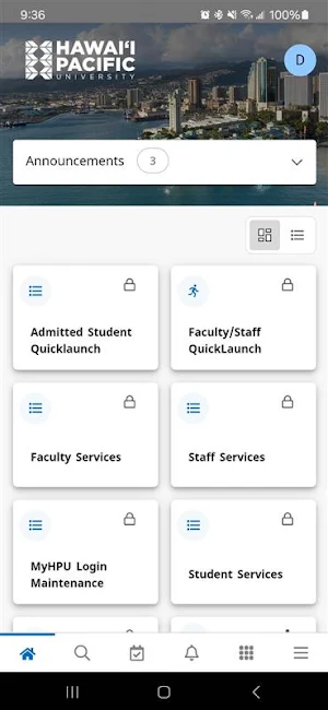 MyHPU Experience Screenshot 1