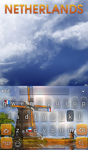 Netherlands Animated Keyboard Screenshot 1