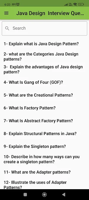 JAVA Design Interview Question Screenshot 0
