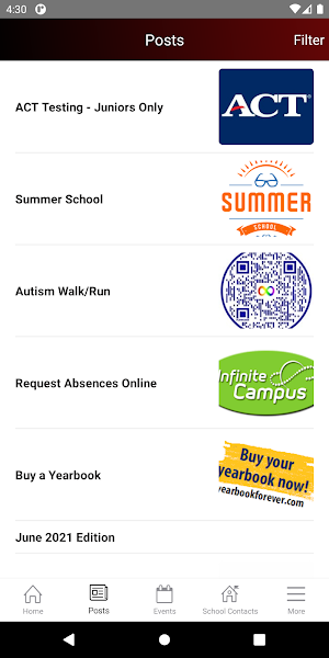 School District of Westosha Screenshot 1