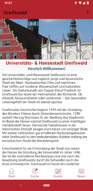 Greifswald-App Screenshot 2