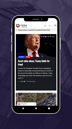 Vesa News Screenshot 2