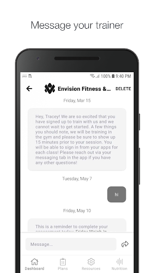 Envision Fitness & Nutrition Screenshot 3