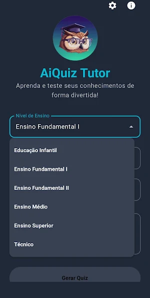 AiQuiz Tutor Screenshot 0