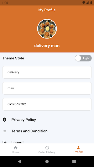 NIHIMart Delivery Screenshot 2