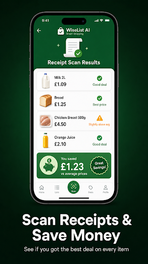 WiseList AI: Shop, Save, Eat Screenshot 3