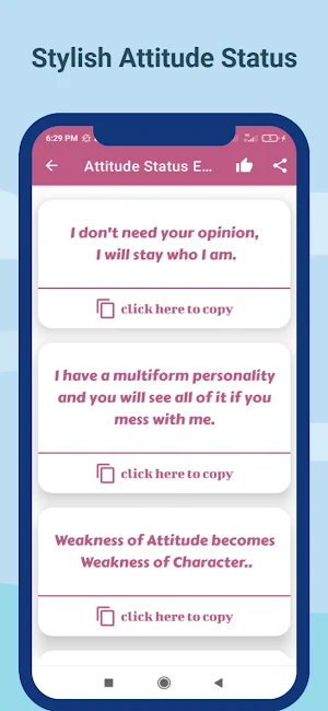 Attitude Status English Screenshot 1