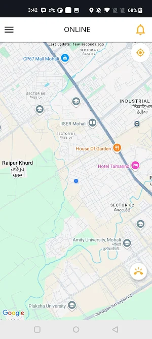 EcoTaxi Driver App Screenshot 2