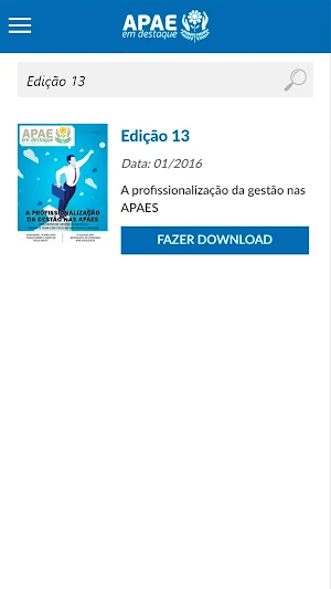 Revista APAE Screenshot 2