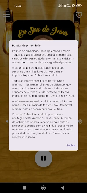 Eu Sou de Jesus Screenshot 1