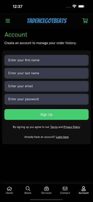 Tadencegotbeats Screenshot 1