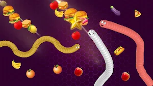Slither Fun Worm-Snake Game Screenshot 0