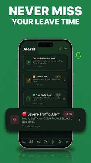 BoardSpy Commute Traffic Alert Screenshot 1