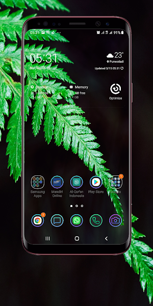 Green Wallpaper Screenshot 3