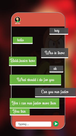 Baldi Teacher Video Prank call Screenshot 3