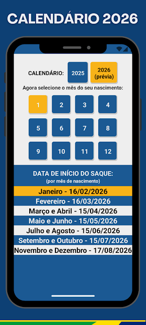 Consulta PIS PASEP 2026: Abono Screenshot 1