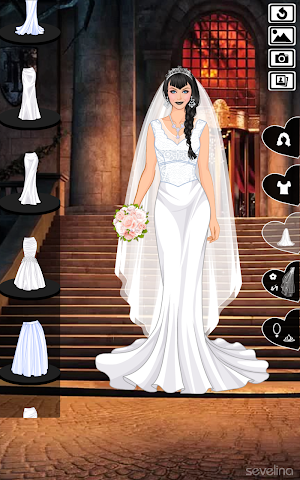 ☗ Sweet Vampire Wedding dress up❤ Screenshot 1
