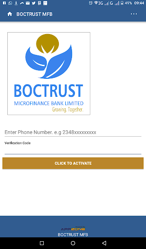 BOCTRUST MFB MOBILE APP Screenshot 0