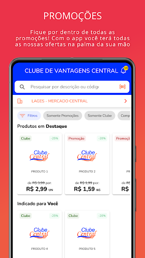 Clube de Vantagens Central Screenshot 3