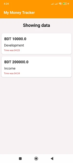 Profit Expense Tracker Screenshot 3
