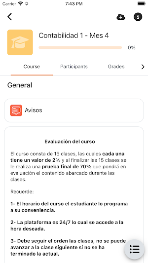 Campus Academia Lider Screenshot 2