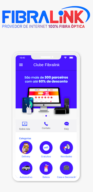 Clube Fibralink Screenshot 2