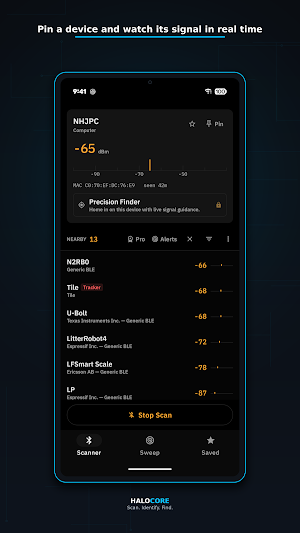 BLE Radar: Bluetooth Scanner Screenshot 3