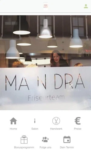 MA N DRA - der vegane Friseur Screenshot 0