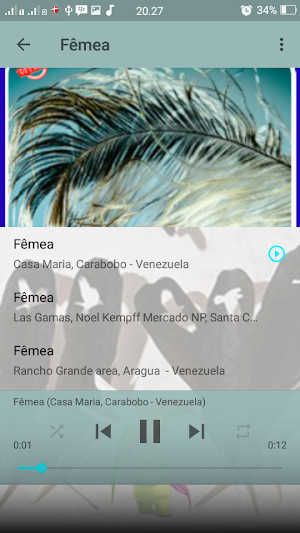 Canto Fêmea de Sabiá Barranco Screenshot 0