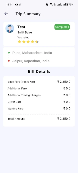 R-Cabs Safe & Reliable Cabs Screenshot 3