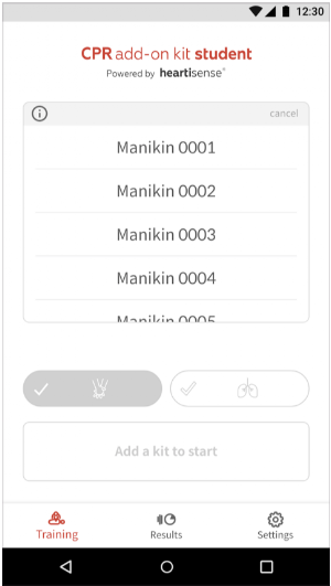 CPR add-on kit Student Screenshot 3